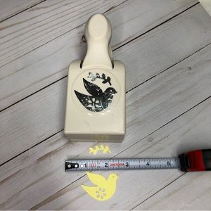 Martha Stewart Vintage Dove Punch Olive Branch Christmas